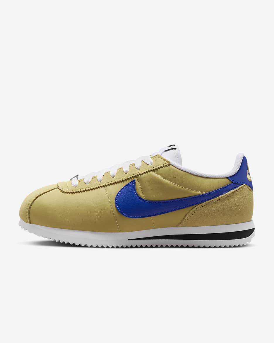 Nike cortez gold black best sale